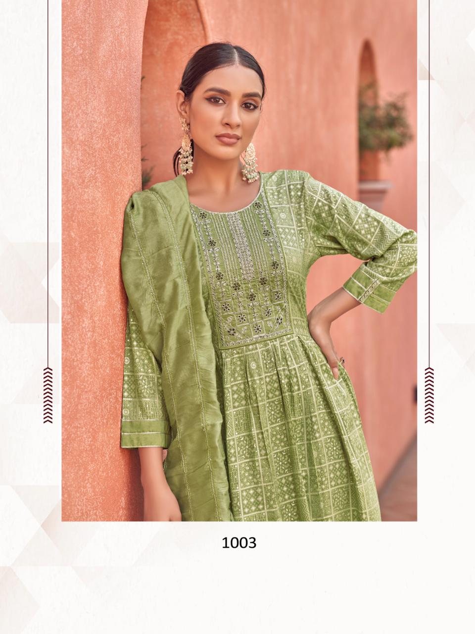 Naira By Vitara 1001-1004 Designer Salwar Suits Catalog